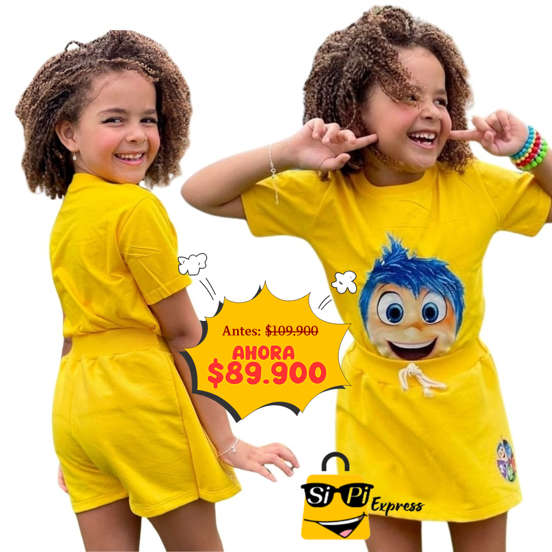 CONJ FALDA SHORT - INTENSAMENTE