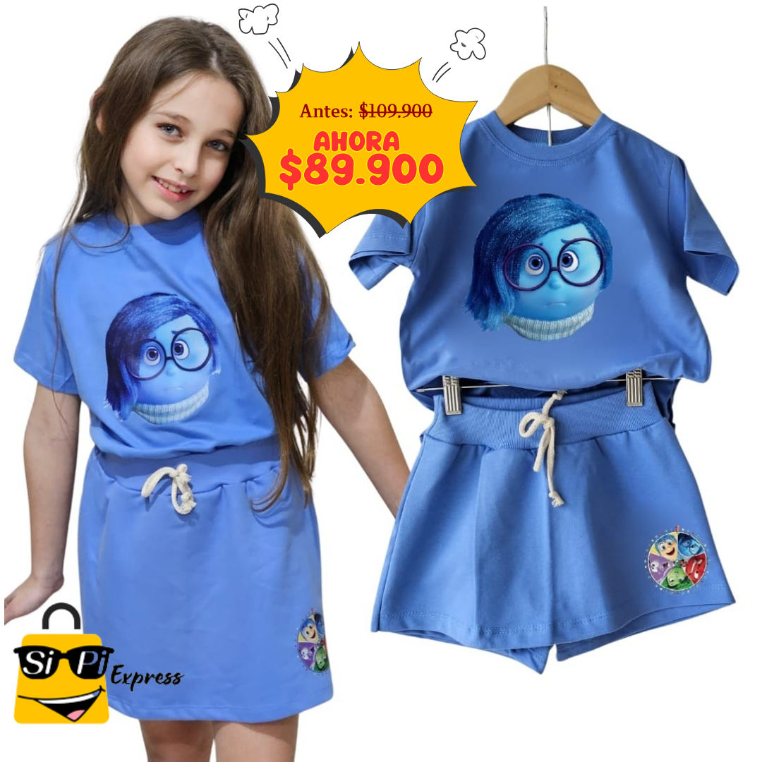 CONJ FALDA SHORT - INTENSAMENTE