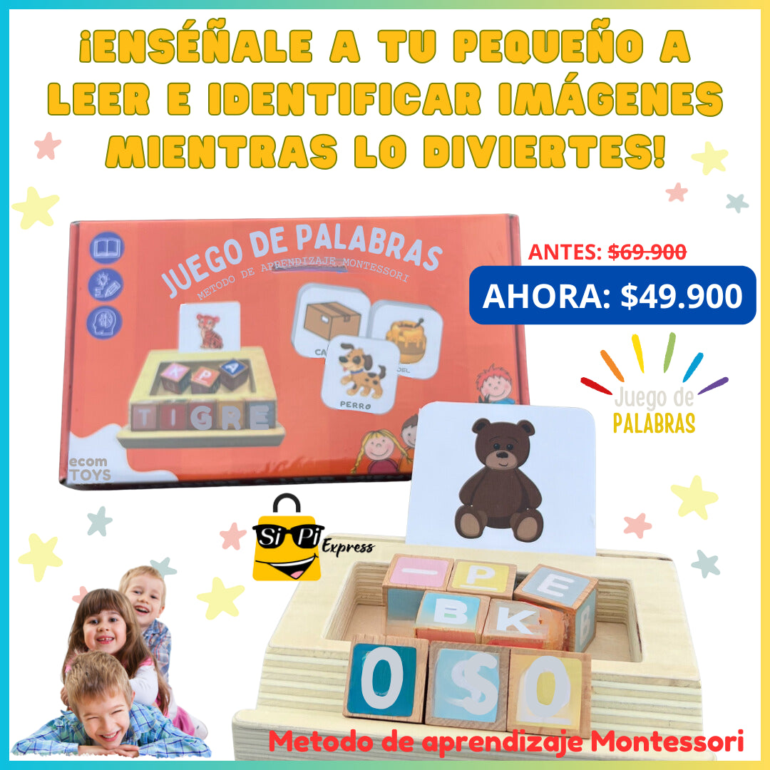 JUEGO DE PALABRAS MONTESSORI