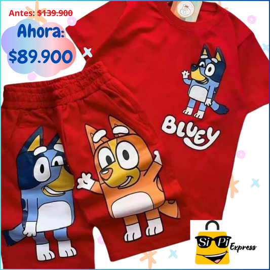 CONJUNTO BLUEY - Hidekel