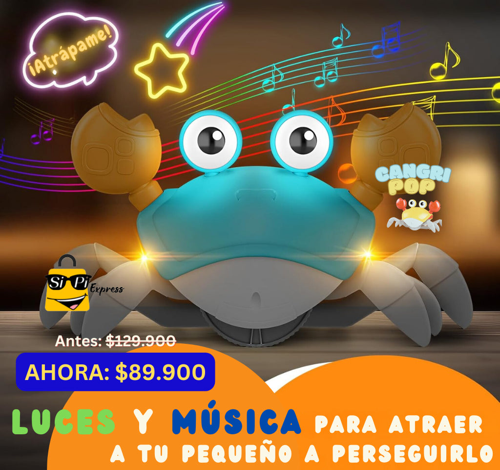 Juguete Musical De Cangrejo Para Bebés