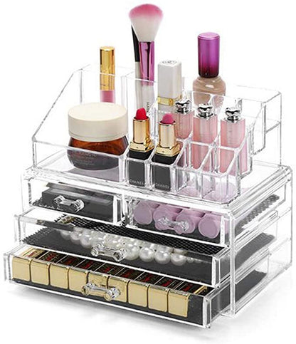 ORGANIZADOR DE MAQUILLAJE ACRILICO